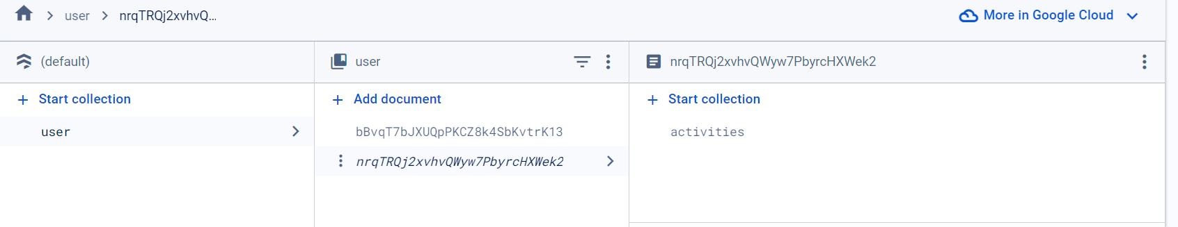 Firebase Veritabanı